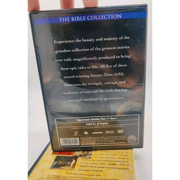 The Bible Collection 4 DVD Set & Jesus Of Nazareth Lot Of 2 Religious Dvds - Picture 4 of 16